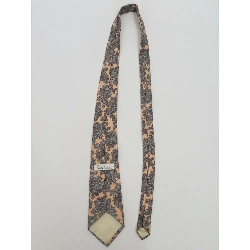 Vintage‎ Pierre Cardin Paisley Silk Tie